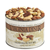 Virginia Diner Natural Virginia Deluxe Nuts, Almonds, Cashews, Pecans, Pistachios & Brazil Nuts, All Natural 18 Ounce (Pack of 1) Deluxe Nut Mix