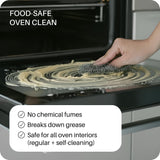 Everneat Oven Scrub (16oz): Natural Oven Cleaner and Kitchen Cleaner | Heavy Duty | for Rack, Grill & Stovetop | Non-toxic | Fume-free & Safe to Clean