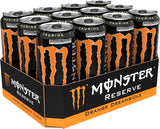 Monster Energy Reserve Orange Dreamsicle Energy Drink, with Caffeine, Taurine & Ginseng, 473 mL, 12 Pack