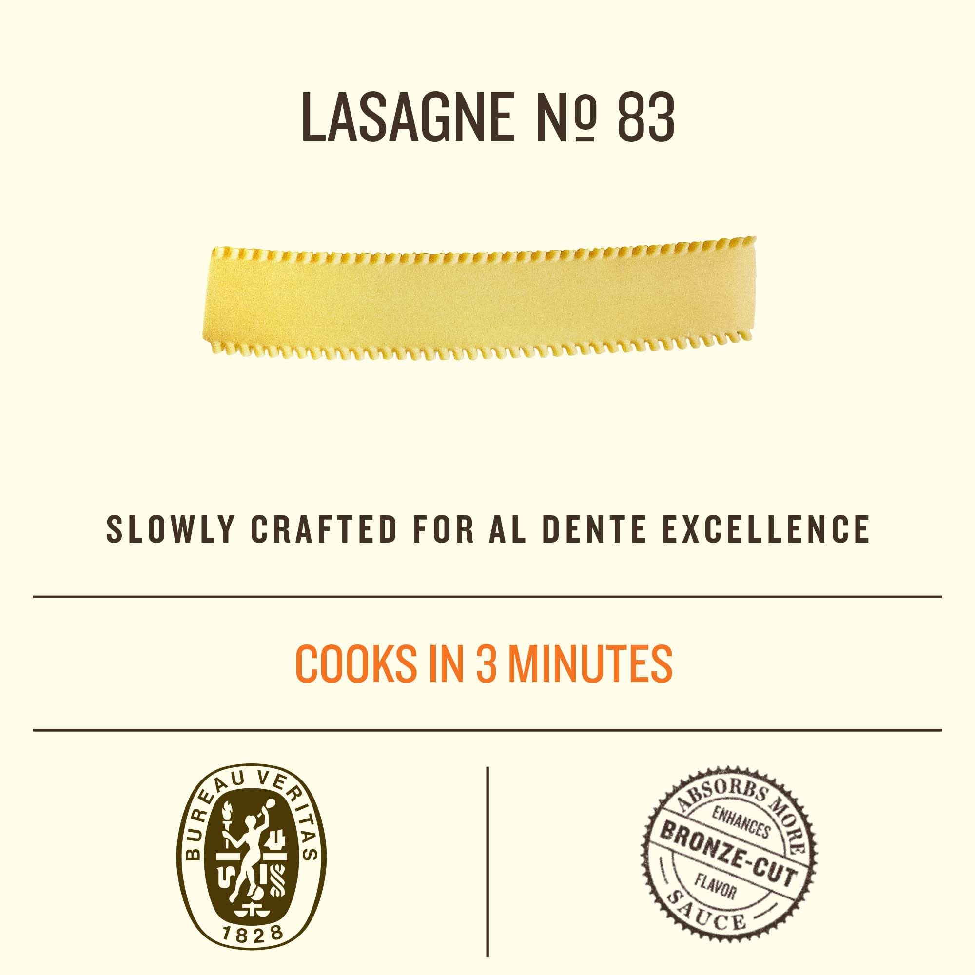 Rummo, Pasta Lasagne Wavy, 16 Ounce