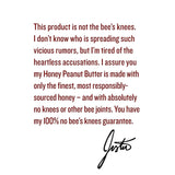 Honey Peanut Butter Squeeze Packs by Justin's, Gluten-free, Non-GMO, Responsibly Sourced, Pack of 10 (1.15oz each)