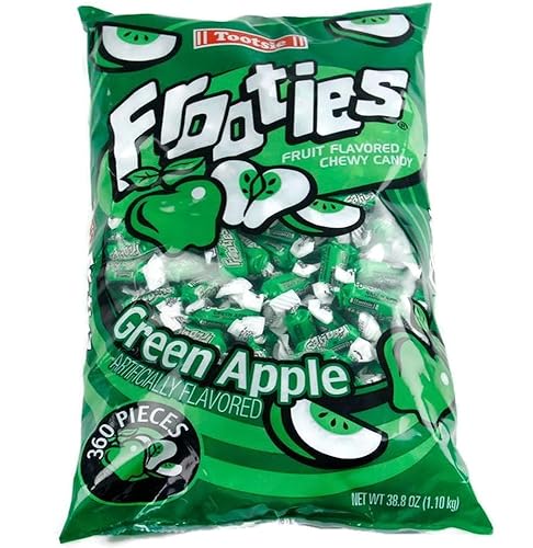 Frooties 360 Piece Bag Green Apple