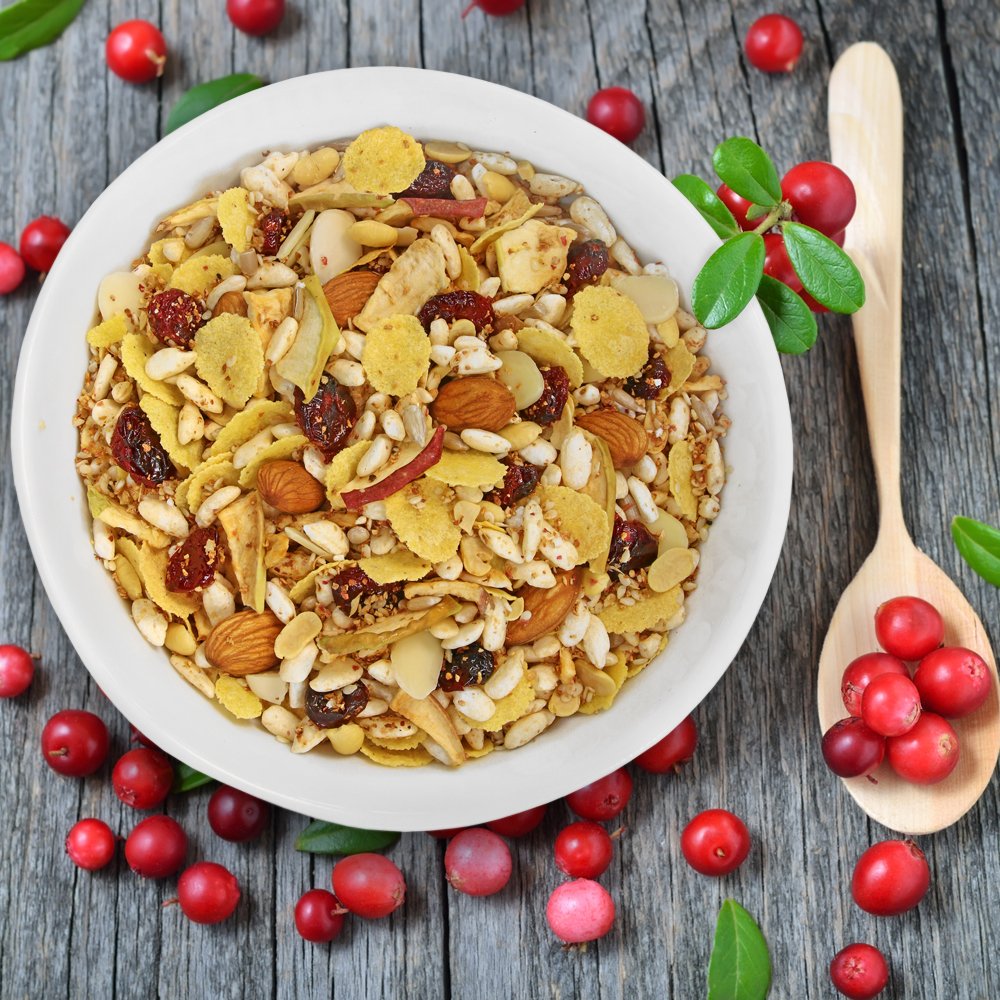 Seitenbacher Muesli Cereal, Gluten Free - Cranberry, 13.2 Ounce