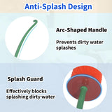 TSBSHum 2-Pack Cherry Toilet Brush and Holder | Cute Toilet Brush Set with Flexible Bristles for Easy Reach | Blending Eclectic Home Decor with Cherry
