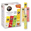 4C Totally Light Tea 2 Go Bonus Variety Pack Ice Tea Mix, 24-Count Boxes (Pack of 3)