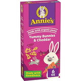 Annie's Yummy Bunnies and Cheddar, Made with Real Cheese and Organic Pasta, 6 oz