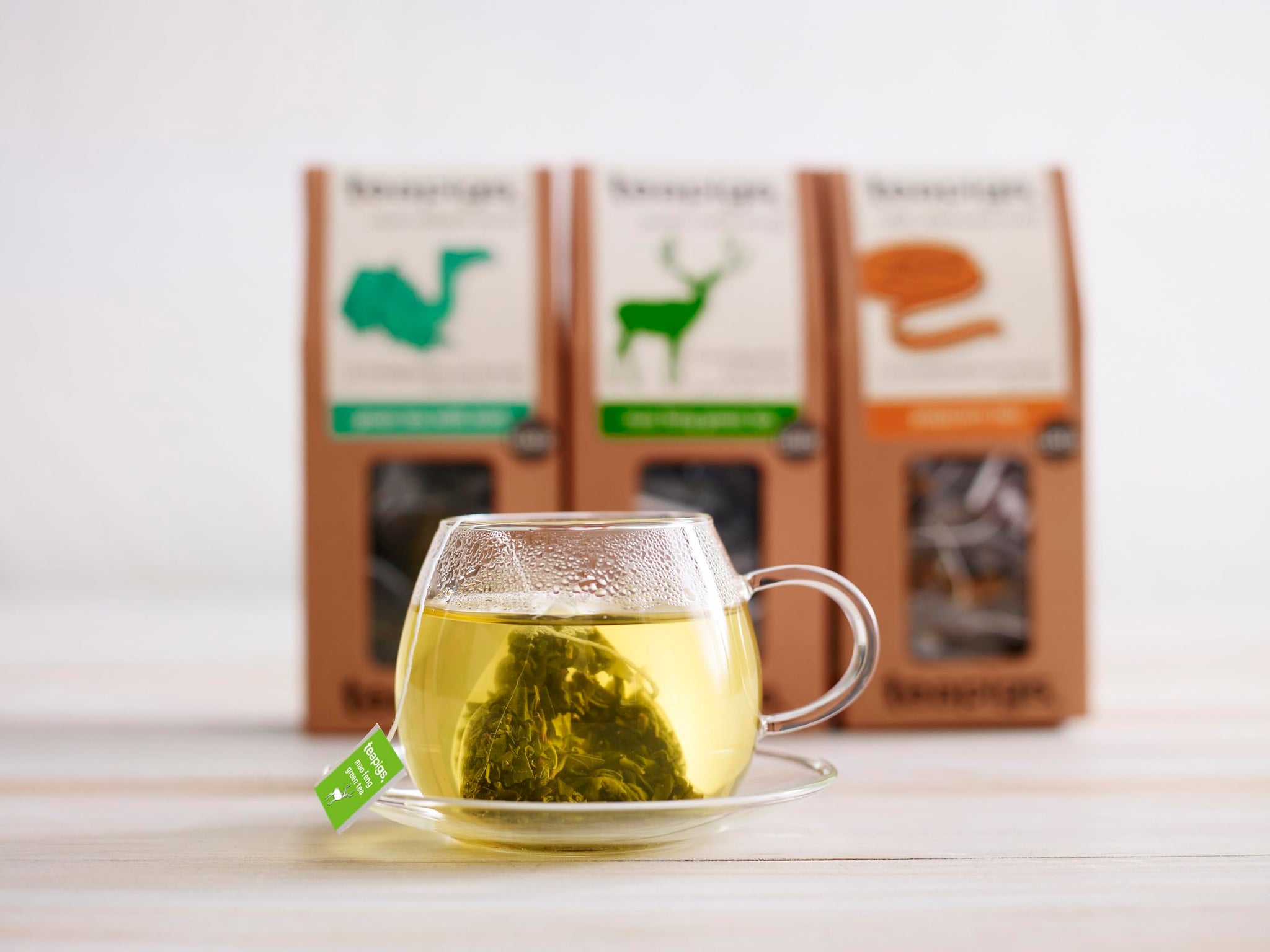 Teapigs Green Tea With Mint Bags Made With Whole Tea Leaves, Natural Ingredients, Non-GMO, Refreshing Moroccan Style – 50 Count (1 Pack of 50