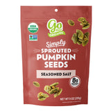 Go Raw Organic Sprouted Pumpkin Seeds - Savory Seasoned Salted Pepitas, Keto, Non-GMO, Vegan, Gluten-Free, Kosher, Paleo, Protein-Packed Superfood
