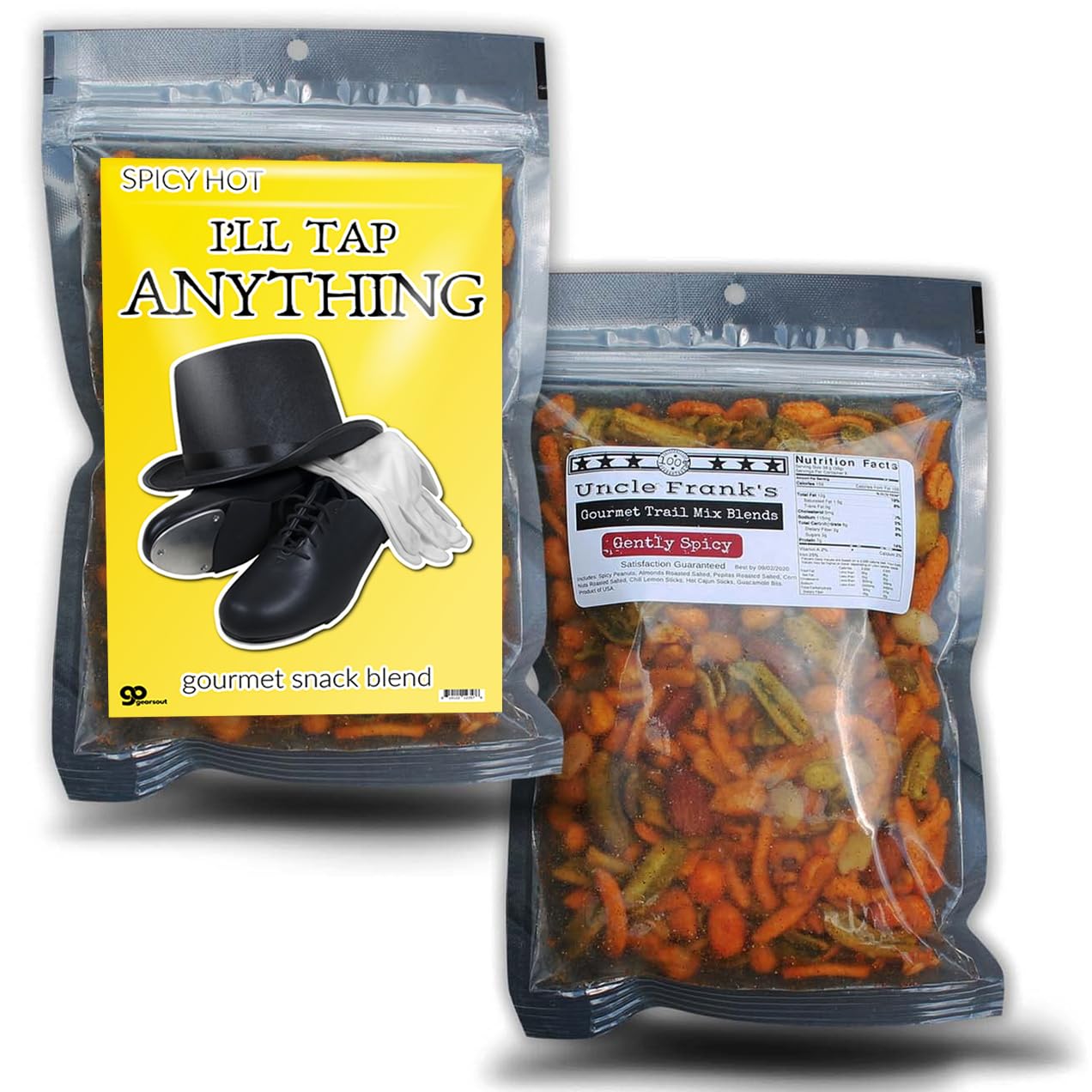 I’ll Tap Anything Trail Mix for Dance Lovers Funny Gag Gift for Friends Ballet Jazz Adult Easter Basket Filler Stocking Stuffers White Elephant