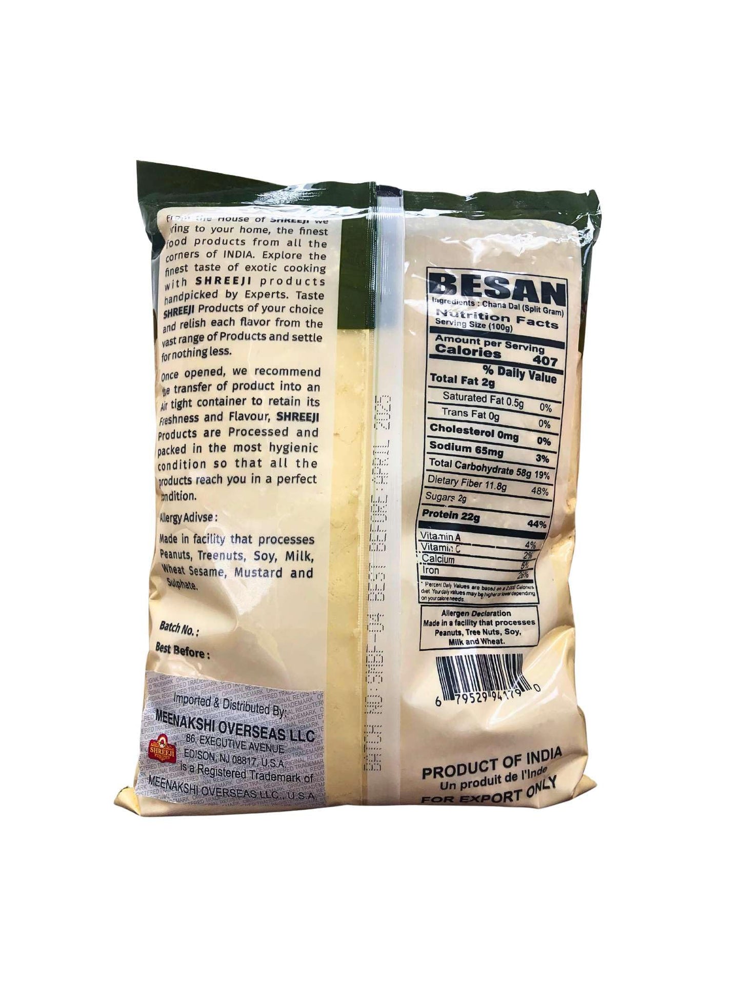 Besan Flour 2lb (Chickpea Flour)