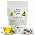 Blentolia Lemon Balm Tea - Melissa Officinalis Herbal Tea Bags - Calming & Soothing - 100% Natural Leaves - 30 Caffeine-Free Tea Bags