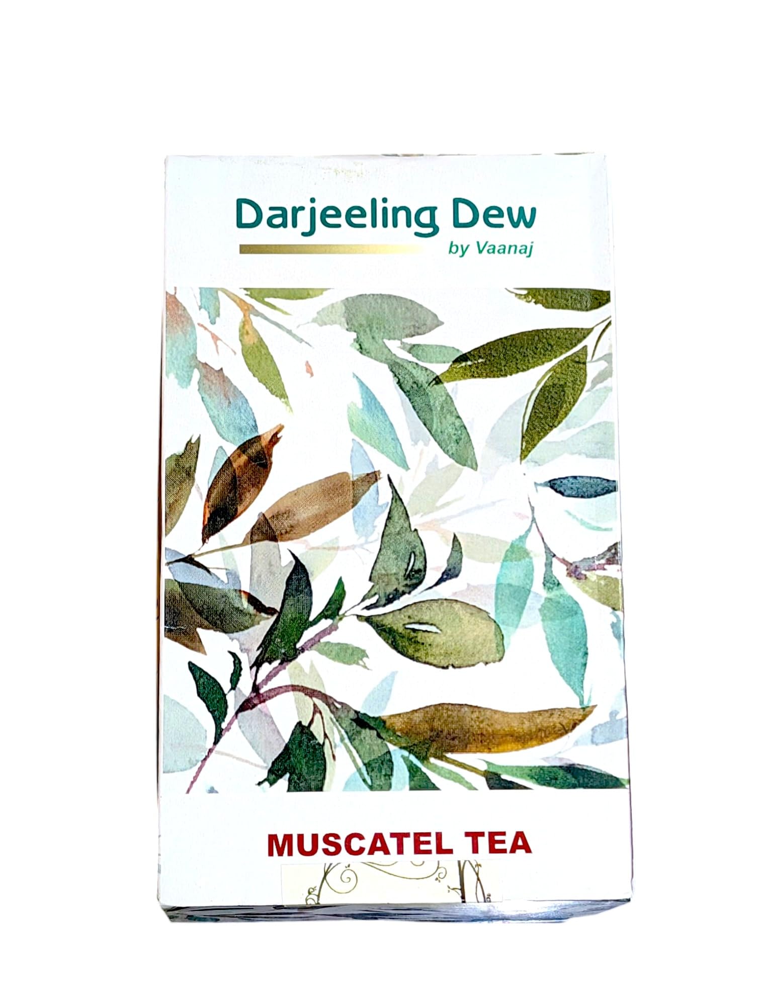 Darjeeling Dew Muscatel Tea by Vaanaj, Premium Loose Leaf Black Tea