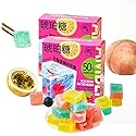 Japanese Kohakutou Amber Candy - 2 Pack (160g) | Edible Crystal Gems, Gluten-Free, Crunchy Outside & Gummy Inside, Mixed Fruit Flavors, Unique ASMR