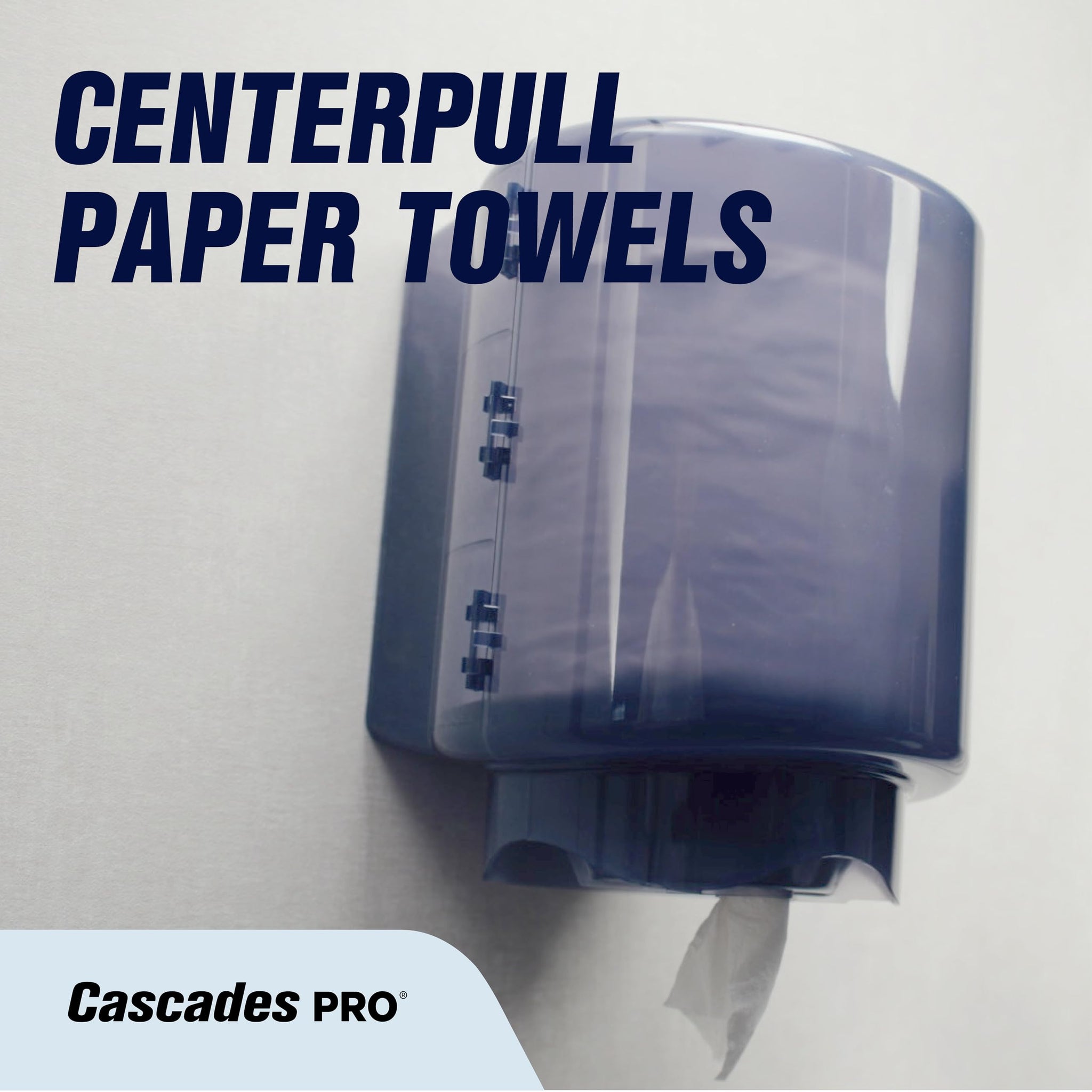 Cascades PRO Select Centerpull Hand Towel 2-Ply - Center Pull Paper Towel for Dispensers - Universal Fit - Premium Bulk - 600 Sheets/Roll, 6 Rolls