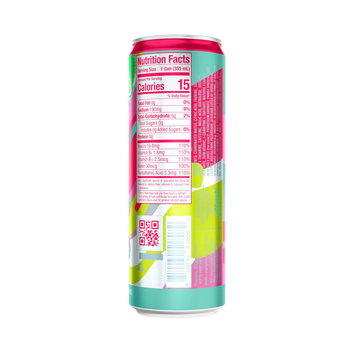 Alani Nu Cherry Twist Sugar Free Energy Drink Can