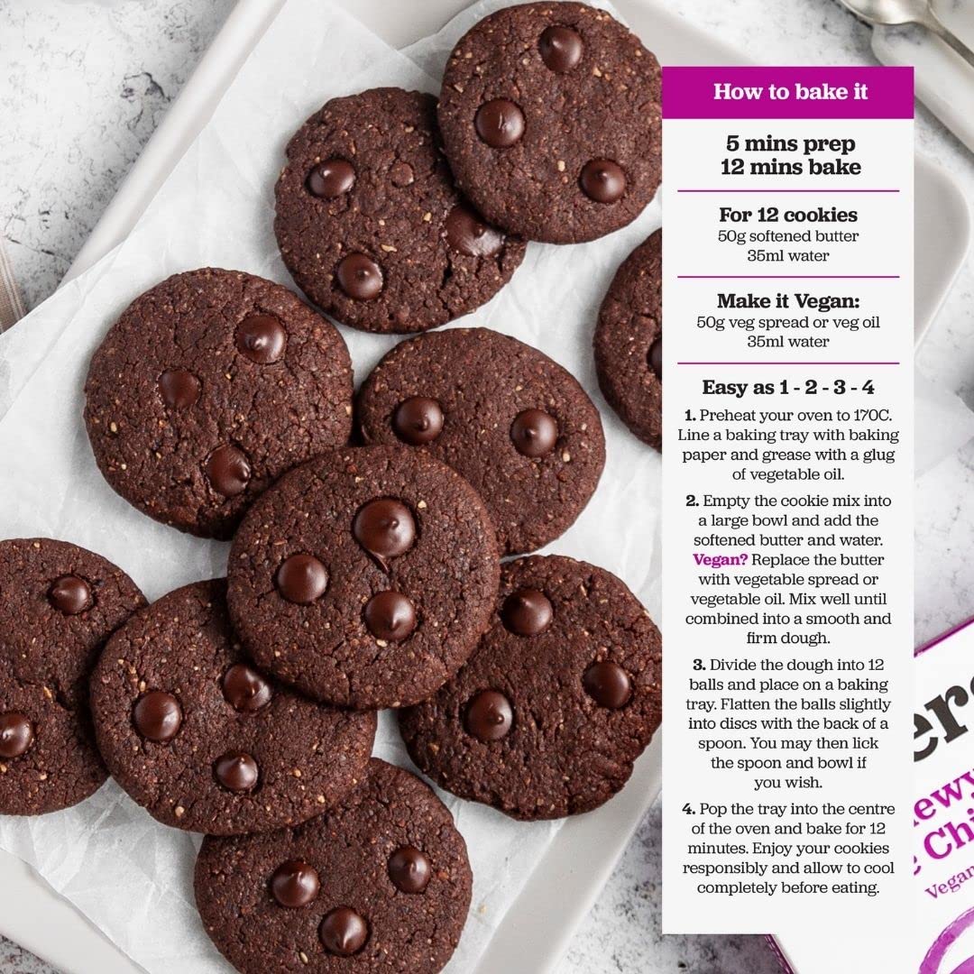 Supergood Chewy Chunk Chocolate Chip Cookie Mix, 245 GR