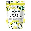 Good Natured Brand | Carpet Deodorizer & Freshener Powder | 31 oz Pet Odor Eliminator for Strong Odor & Pet Urine | Fresh Natural Lemon Scent | Safe