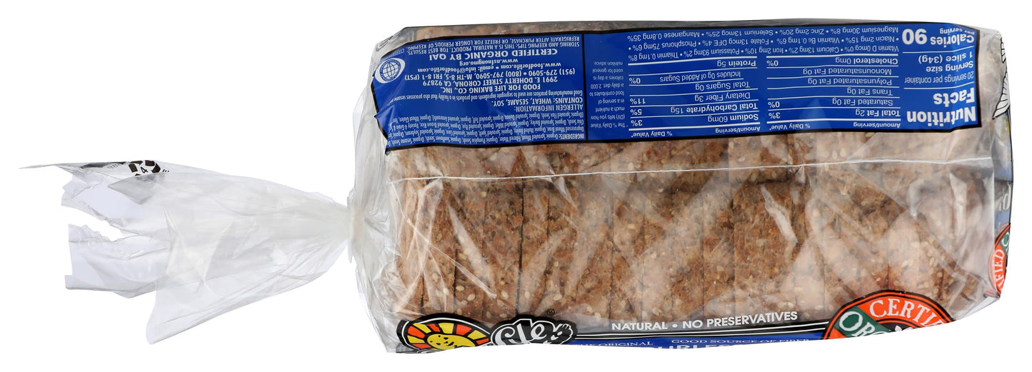 Food for Life Organic Genesis 1:29 Sprouted Grain And Seed Bread, 24 OZ