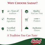Sadaf Mini Cornichons Pickles - Cucumbers Pickles for Cooking & Snacking - Mini Cucumbers Pickled - Gluten Free - Non-GMO - Kosher - 24 oz Jar