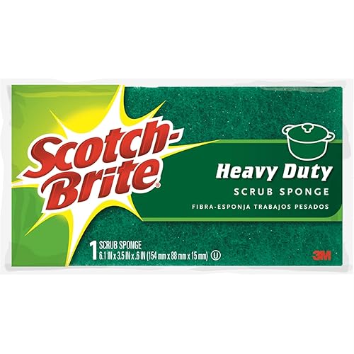 Scotch-Brite Kitchen Scrub Sponge 425, 1 ea (Pack of 9)