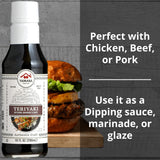 Yamasa, Artisanal Teriyaki Marinade & Sauce, Non-GMO, 10fl oz