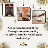 Milk Chocolate Melting Wafers - 5 pounds of Milk Chocolate Cocoa Lite, Perfect for Melting and Dipping, and Dubai Chocolate Bar, Premium Quality Chocolate Wafers for All Your Baking Needs - 80oz