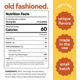 HipStirs Old Fashioned Mix - Our Artisan Old Fashioned Syrup uses Real Blood Orange Bitters for Cocktails to Make it a Rich and Timeless Winter Drink