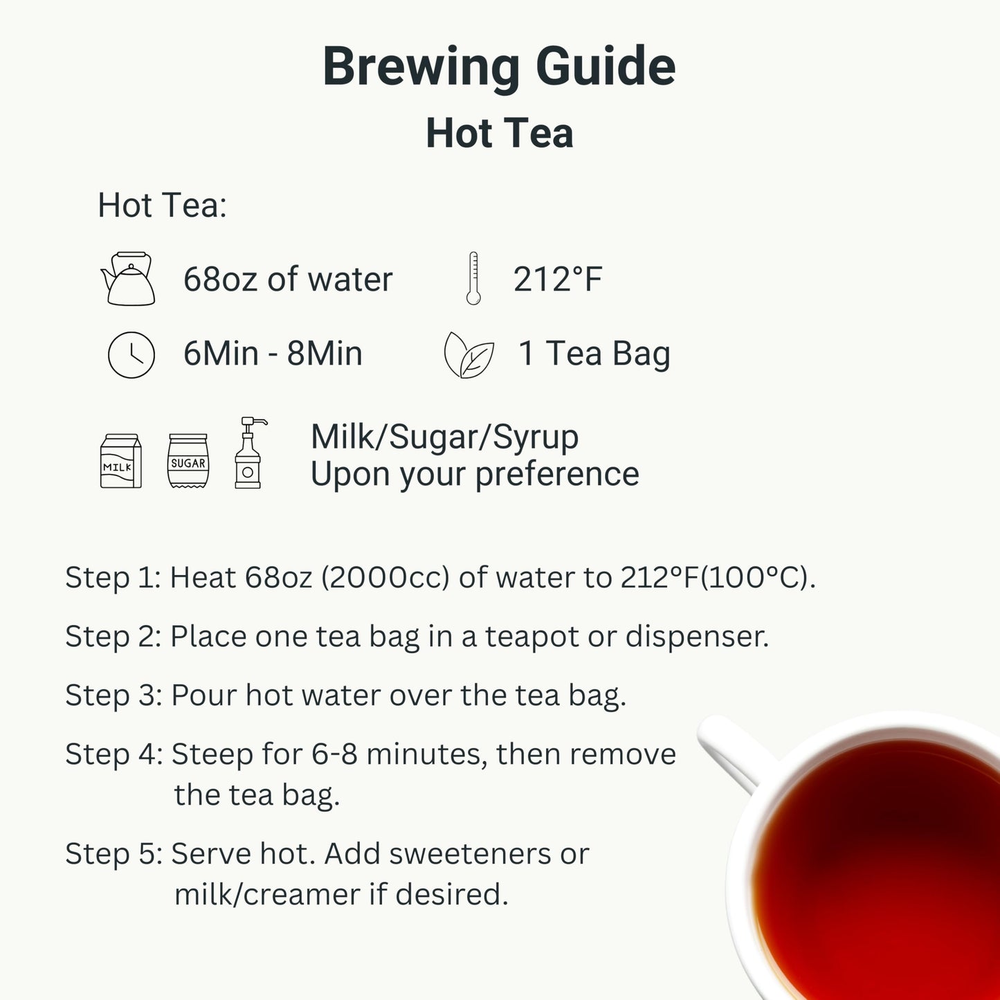 Dong Jyue Premium Earl Grey Tea, Commercial-Use Tea Bags, 25g Large Bags, 24 Count (Pack of 1), Taiwanese Earl Grey Tea for Milk Tea & Bubble Tea |