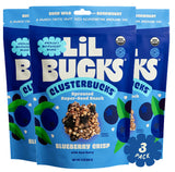 Clusterbucks Superfood Clusters - Grain-Free, Keto-Friendly Granola with Regeneratively Grown Sprouted Buckwheat- Gluten-Free, Low-Carb, Organic
