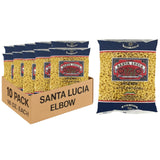 Pasta Santa Lucia Elbow Macaroni, Pack Of 10 (16 oz Each), Authentic Italian Mac & Cheese Noodles, 100% Durum Wheat Semolina for Casseroles & Soup