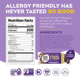 88 Acres Granola Bars | Gluten Free, Nut-Free Oat and Seed Snack Bar | Vegan & Non GMO (Cookies And Cream)