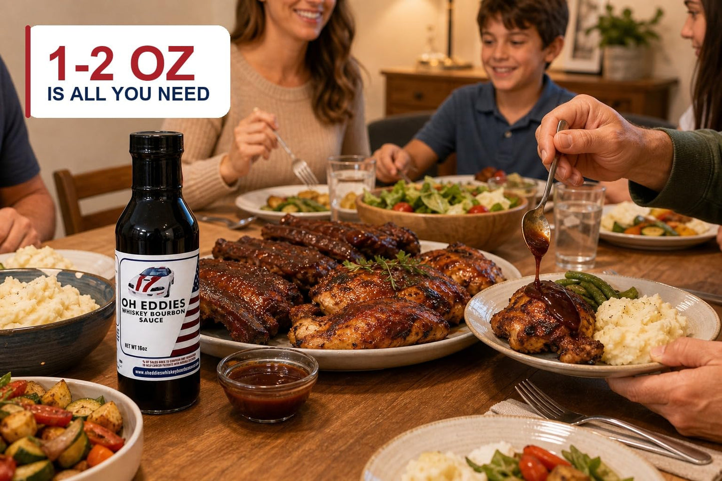Oh Eddie's Competition Award Whiskey Bourbon Sauce