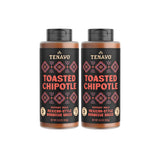 Tenayo Toasted Chipotle Barbecue Sauce, 2-Pack (13.5 oz Bottles) - Mexican Style Sauce with Chipotle Peppers, Chocolate & Spices - Only 1g of Sugar