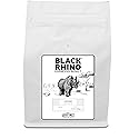 Black Rhino Arabica Coffee Espresso Dark Roast, Medium Ground, Small Batch Artisan, 12 Ounce (Pack of 1)