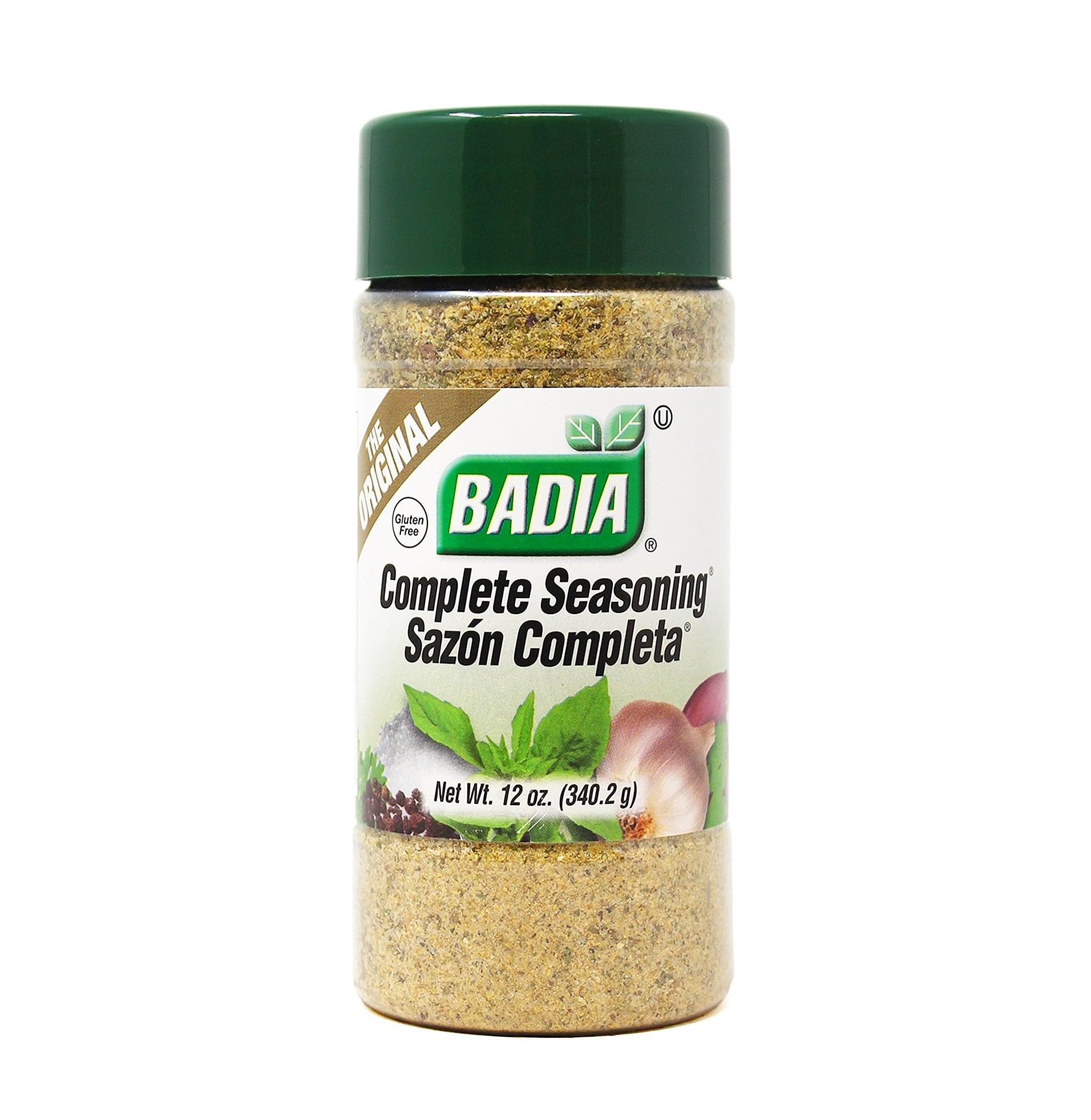Badia Complete Seasoning 12 oz - All-Purpose Spice Blend of Garlic, Onion, Salt, Pepper, Herbs & Spices - Savory Signature Blend