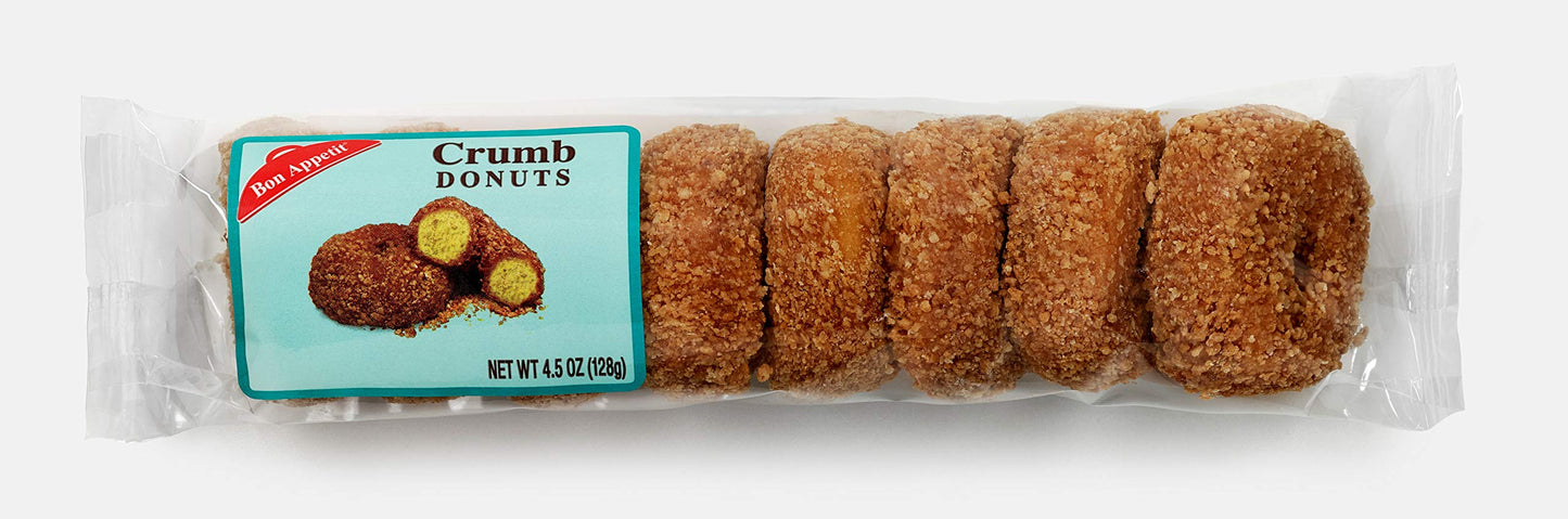 Bon Appetit Crumb Mini Donuts, 4.5 Ounce (Pack of 12)