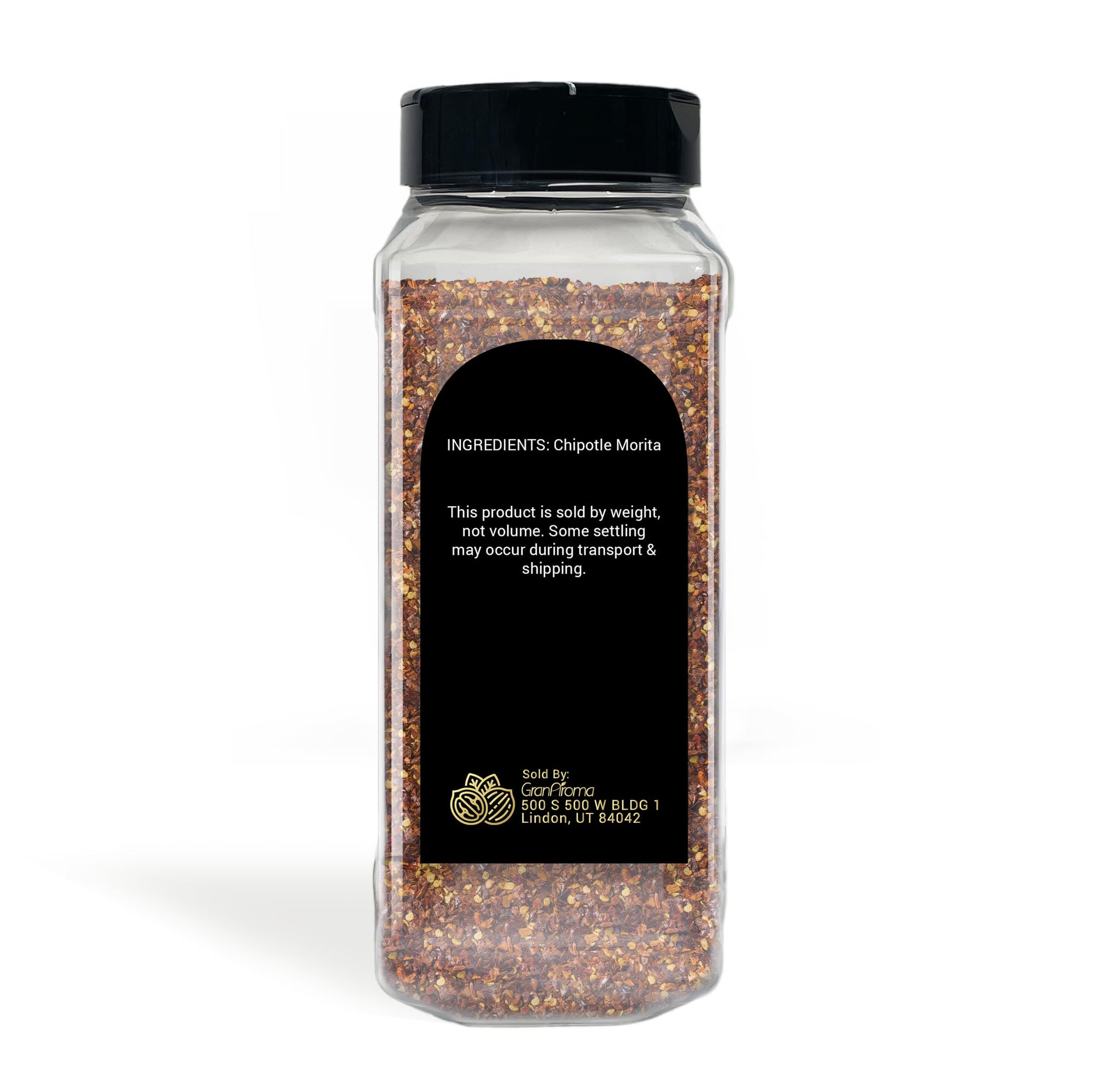GranAroma Chipotle Morita Chile Flakes, Fruity Flavory, Salsas & Soups, Garnish (14.4 Ounce)