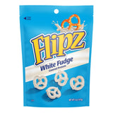 Flipz White Fudge Covered Pretzels - Pack of 3-5 oz Bags - Perfect for Snacking on the go and Stocking the Pantry - Classic Taste Everyone is Sure