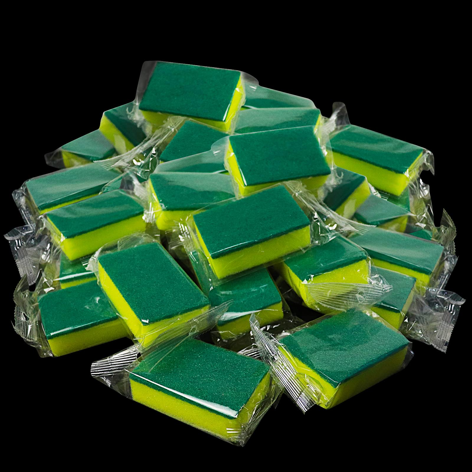 Kheoxusa Sponge Individually Wrapped,Mini Individually Wrapped Sponges Small (360Pcs)