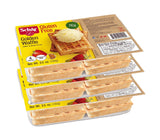 Schar Gluten Free Golden Waffles 4-Pack | 3 Count (12 Waffles Total)