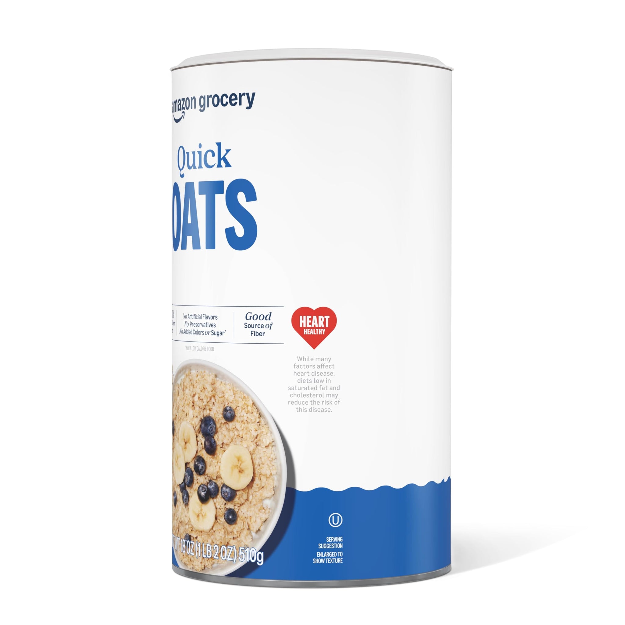 Amazon Grocery, Quick Cook Oats, 18 Oz