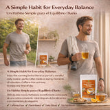Turmeric Ginger Cinnamon Herbal Blend Tea (Té de Canela con Cúrcuma y Jengibre) Premium - 50 Bags - 100% Natural, Vegan, Caffeine-Free, No Additives