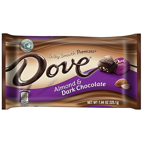 Dove Promises Almond and Dark Chocolate Candy 7.94-Ounce Bag