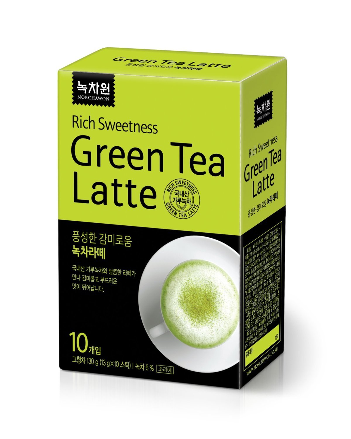[Nokchawon] Green Tea Latte 13g X 10 Sticks