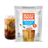 Bulletproof Iced Protein Coffee, Vanilla, 12g Whey Protein + MCT Oil, 170mg Caffeine, Instant Coffee from Real Beans, Tested for Toxins, No Artificial