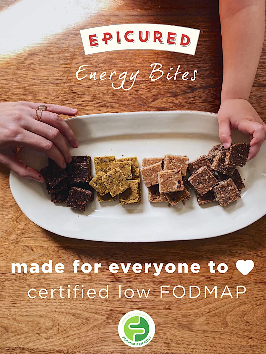 Epicured, Protein Energy Bites, (8 packs = 16 traditional snack bars), Peanut Butter Chocolate