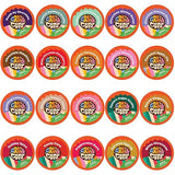 Crazy Cups Flavored Decaf Coffee Single Serve Cups For Keurig K Cup Brewer Variety Pack Sampler, 20 Count (Pack of 1)