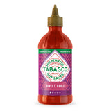 TABASCO Brand Sweet Chili Sauce, Mild Hot Sauce, Easy-to-Squeeze Bottle, Perfect Balance of Sweet & Heat, Versatile Flavor, Great on Fish Tacos