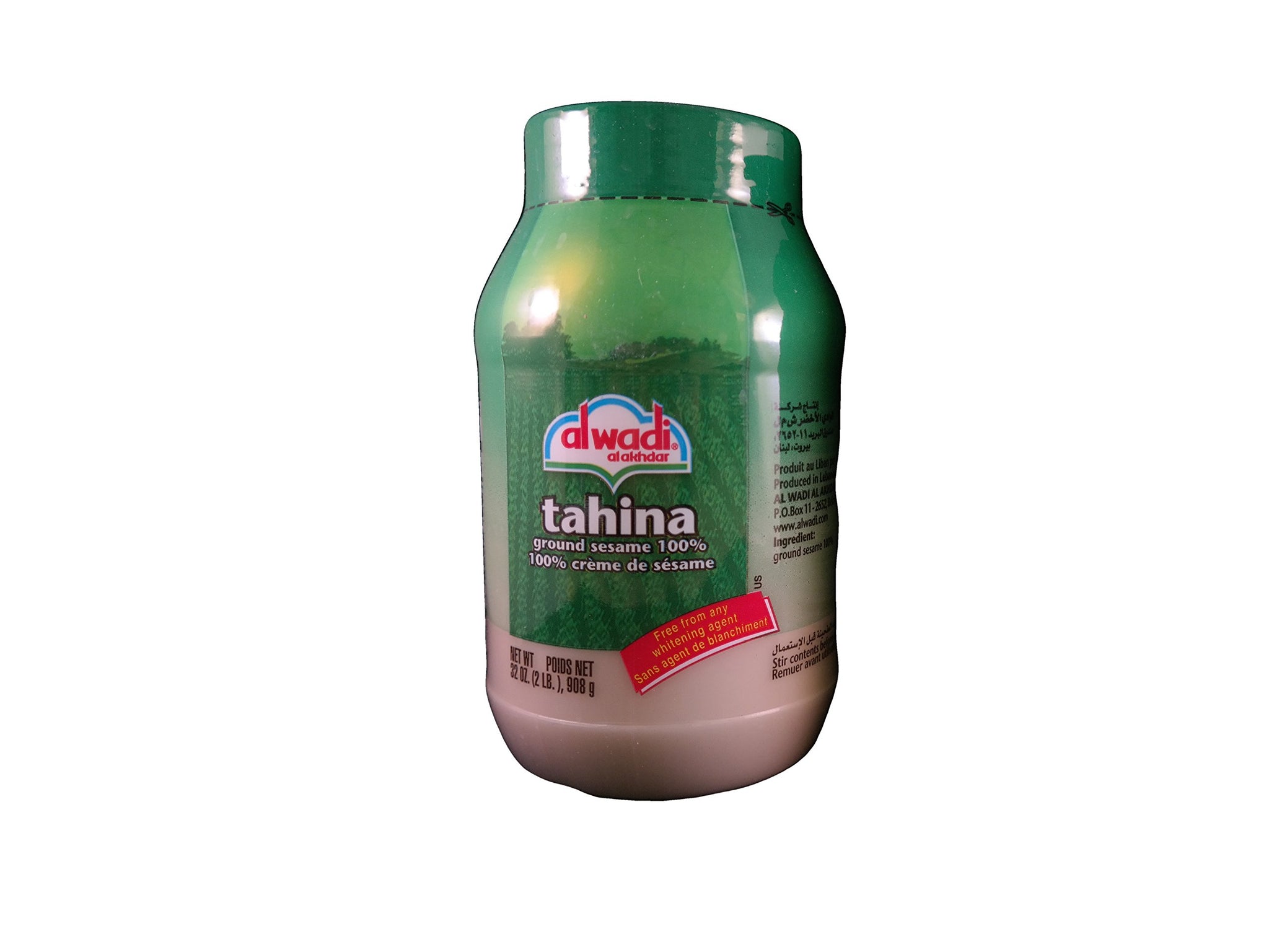 AL WADI GROUND SESAME TAHINA PASTE 32OZ