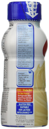 Boost Plus Nutritional Energy Drink, 8 oz, 6 pk
